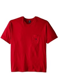 U.S. Polo Assn. Big Tall Crew Neck Pocket T Shirt With Small Pony