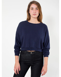 American apparel cropped cheap sweatshirt