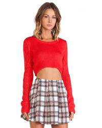 Lucca Couture Crop Sweater