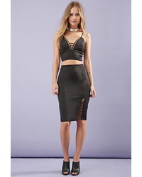 Forever 21 Caged Front Cropped Cami