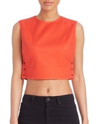 Pierced Cropped Top