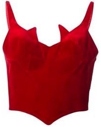 Thierry Mugler Vintage Cropped Bustier