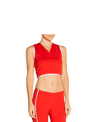 Theory Zeen Cropped Stretch Jersey Top