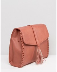 Glamorous Cross Body With Whipstitch Detail