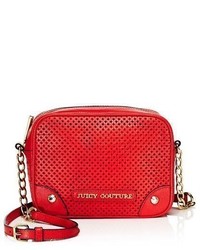 Juicy Couture Sophia Perforated Leather Crossbody