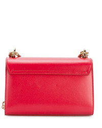 Dolce & Gabbana Mini Red Lucia Messenger Bag