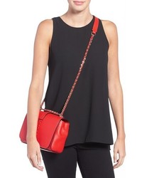 Moschino Small Mono Letters Shouldercrossbody Bag Red
