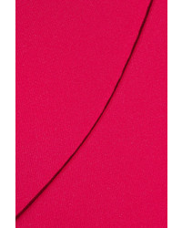 Elizabeth and James Aldridge Cutout Stretch Ponte Dress Red