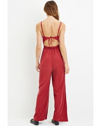 Forever 21 Contemporary Wide Leg Jumpsuit