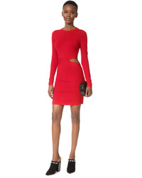 Elizabeth and James Railey Long Sleeve Dress With Side Cutout Detail