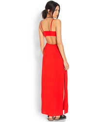Forever 21 Clever Cut Maxi Dress