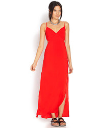 Forever 21 Clever Cut Maxi Dress