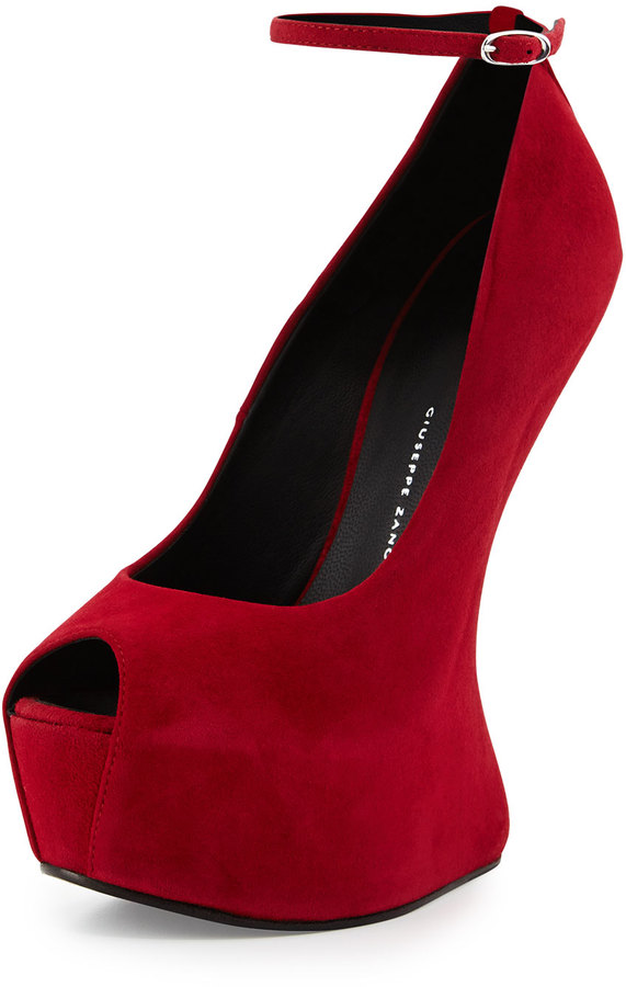 giuseppe zanotti heels red