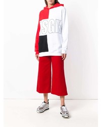 MSGM Cropped Wide Leg Jeans
