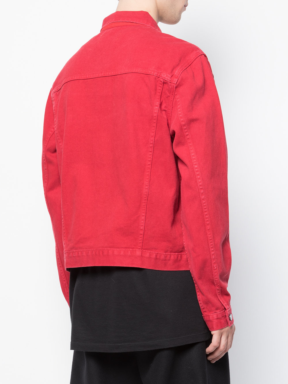 424 Button Denim Jacket, $415 | farfetch.com | Lookastic