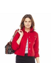 Red Denim Jackets for Women | Women's Fashion