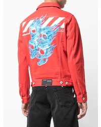 Off-White Fitted Denim Jacket