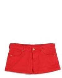Red Denim Shorts for Women | Women's Fashion
