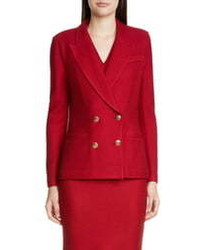 St. John Collection Refined Textured Float Knit Jacket