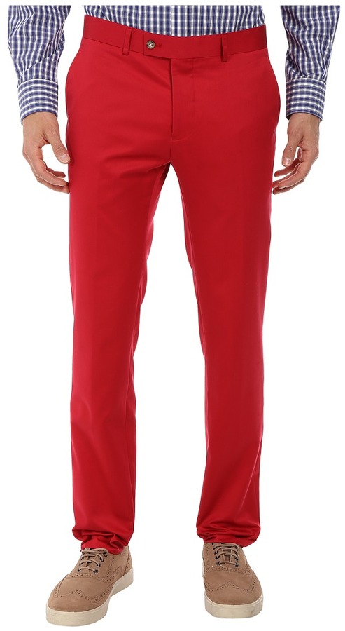 men red dress pants - Pi Pants