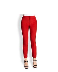 Ralph Lauren Black Label Addie Slim Suit Pants Masai Red