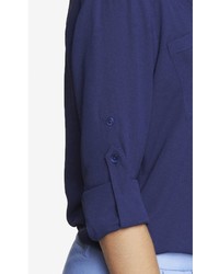 Express Original Fit Convertible Sleeve Portofino Shirt