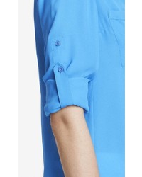 Express Original Fit Convertible Sleeve Portofino Shirt