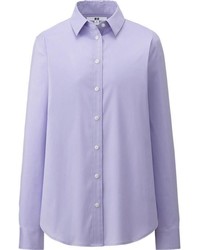 Uniqlo Supima Cotton Stretch Long Sleeve Shirt