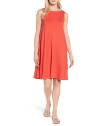 Eileen Fisher A Line Jersey Dress