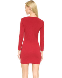 Dsquared2 Long Sleeve Jersey Dress