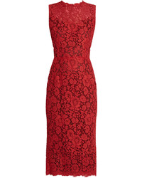 Dolce & Gabbana Sleeveless Cordonetto Lace Dress