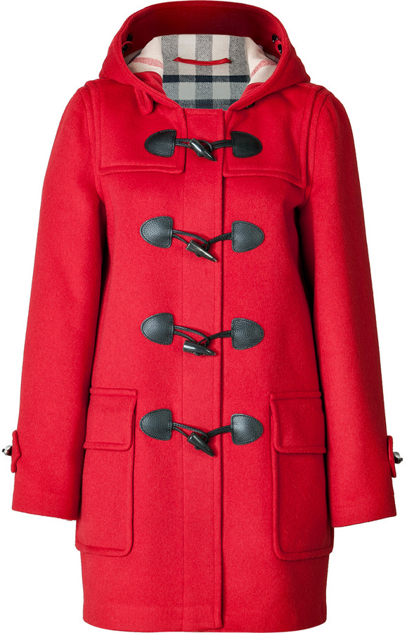 burberry red jacket