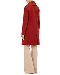 Chloé Brushed Twill Coat Colorless
