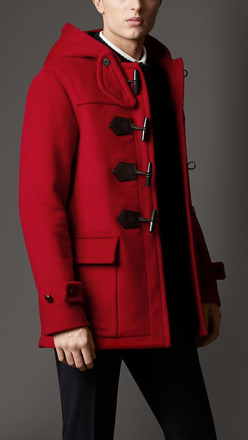 Burberry Seam Detail Duffle Coat, $1,695 | Burberry | Lookastic