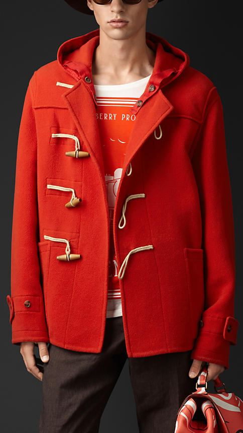 Burberry Prorsum Double Cashmere Wool Duffle Jacket, $2,795 | Burberry |  Lookastic