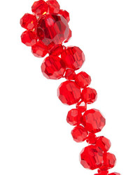 Simone Rocha Crystal Earrings Red