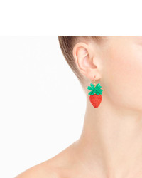 J.Crew Strawberry Earrings