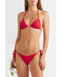 Melissa Odabash Miami Embellished Triangle Bikini Top