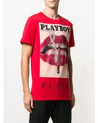 Philipp Plein X Playboy Printed T Shirt