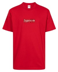 Supreme X Swarovski Box Logo T Shirt