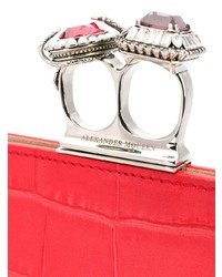 Alexander McQueen Double Ring Clutch