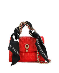 Ermanno Scervino Mini Scarf Embellished Bag