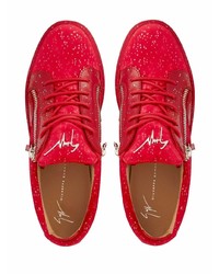 Giuseppe Zanotti Glitter Embellished Frankie Sneakers