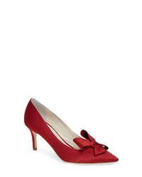 Something Bleu Caitlin Bow Pointy Toe Pump
