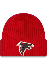 New Era Red Atlanta Falcons Core Classic Cuffed Knit Hat At Nordstrom