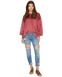 Free People Have It My Way Embroidered Top Clothing