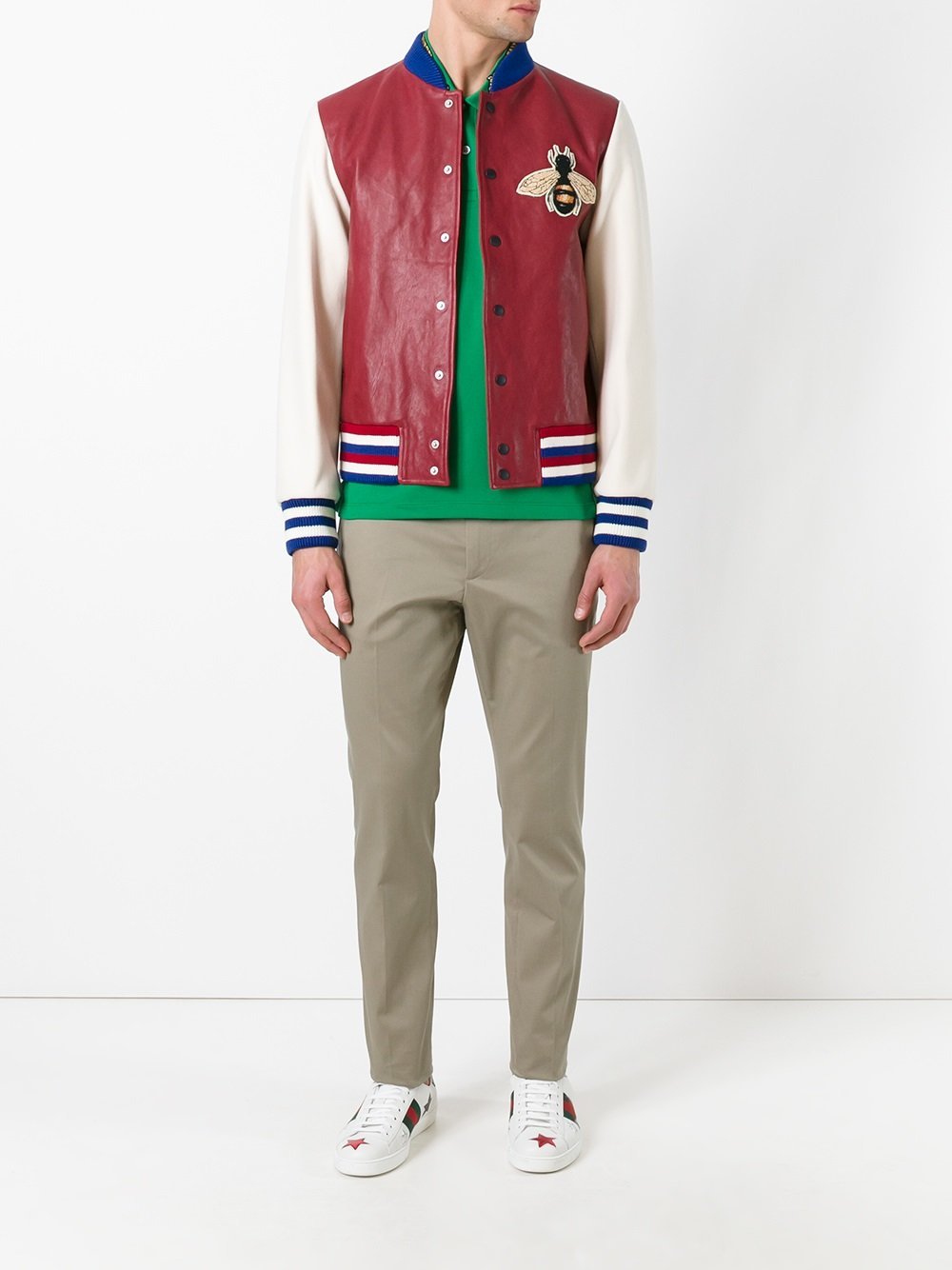 Gucci Embroidered Bomber Jacket, $2,914 | farfetch.com | Lookastic