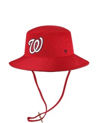 '47 Red Washington Nationals Panama Pail Bucket Hat At Nordstrom