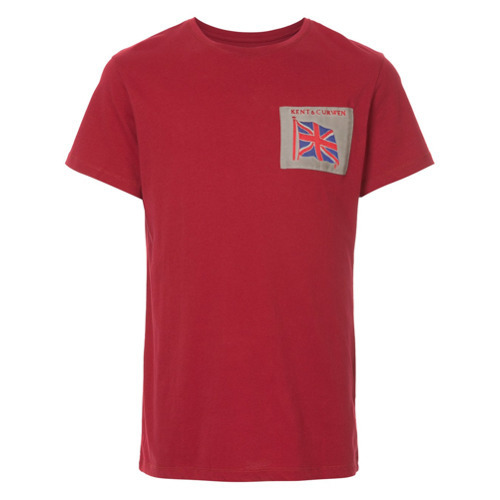at forstå salvie Grundlægger Kent & Curwen Flag Patch T Shirt, $97 | farfetch.com | Lookastic