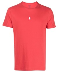 Polo Ralph Lauren Logo Embroidered Slim Fit T Shirt